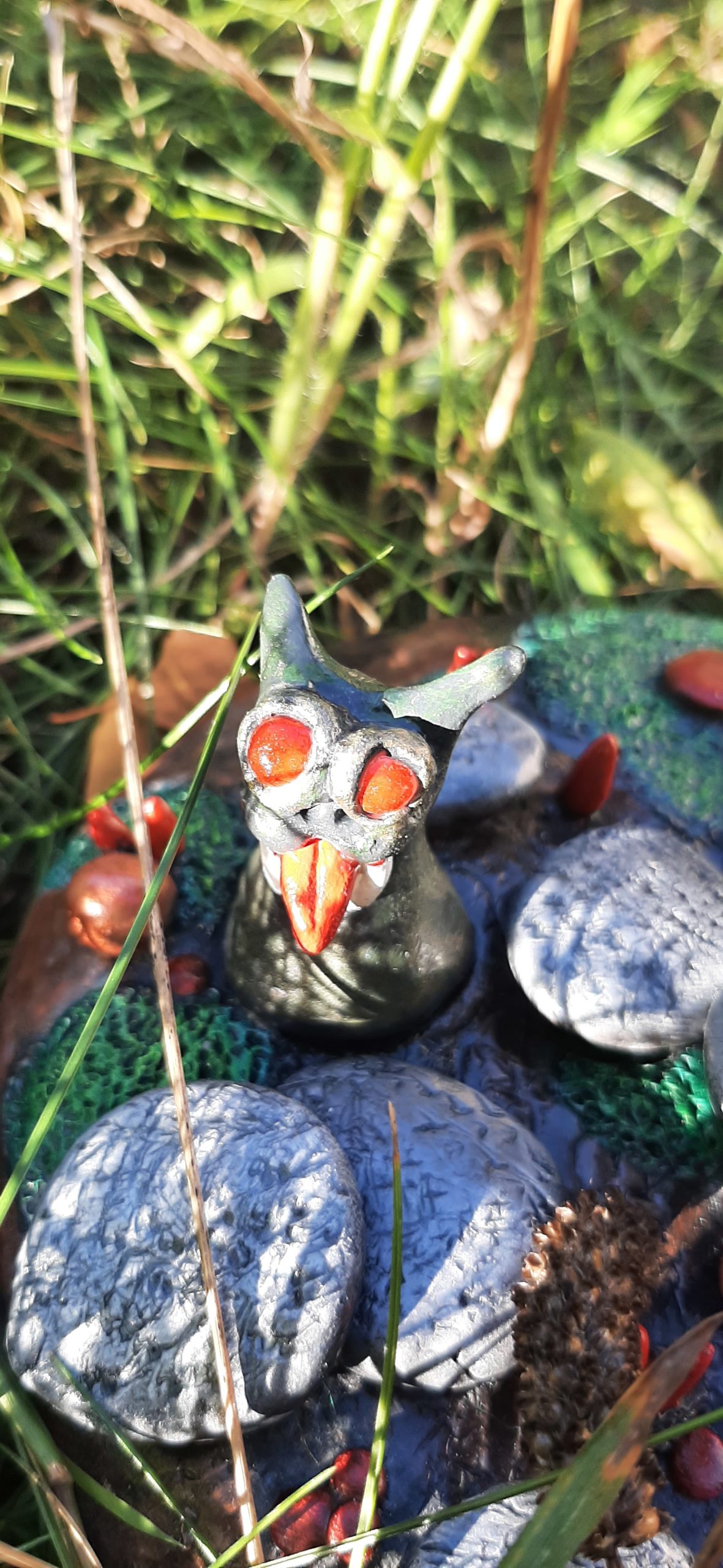 Little Klaus chilling under the earthly sun